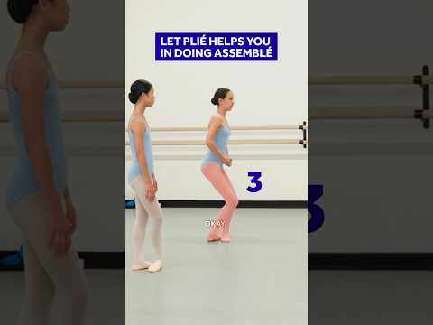 Don’t skip your plié—it’s the key to a strong and controlled assemblé.