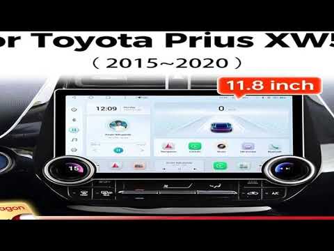 Ainavi 11.8inch Multimedia Player For Toyota Prius XW50 2015-2020 Stereo Carplay Android A