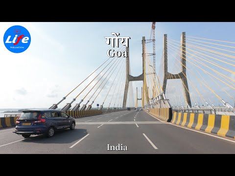 Scenic Goa Drive: Varca to Calangute | India 4K HDR