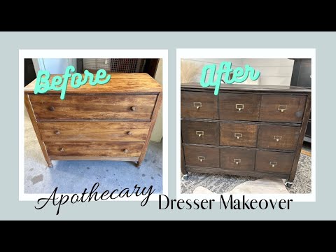 Unbelievable Upcycle! Apothecary-Inspired Makeover Revealed on Third Thursday Thrift Flip