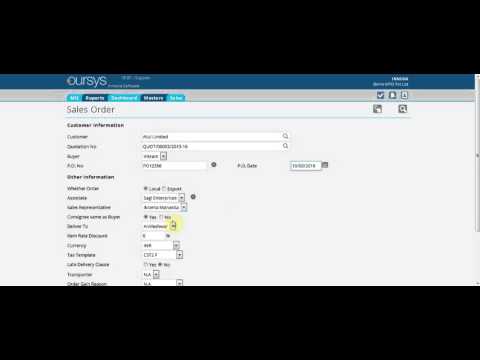 How to Create Sales Order from Quotation