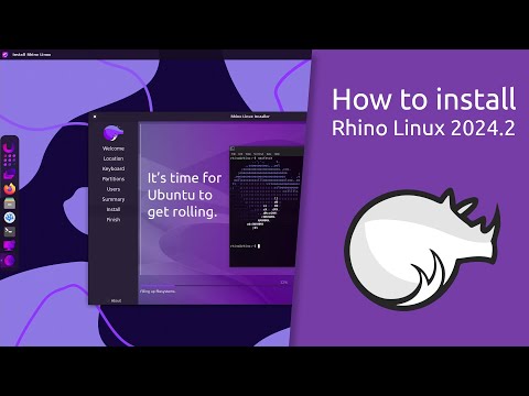 How to install Rhino Linux 2024.2