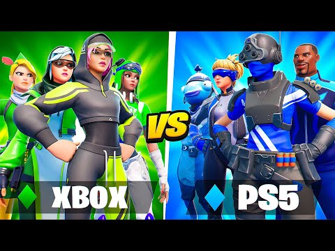 I Hosted a 4v4 PS5 vs XBOX Tournament In Fortnite!