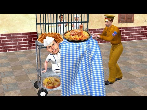 चोर जेल से पलायन Thief Jail Escape New Comedy Video Moral Stories Hindi kahaniya Must Watch Comedy