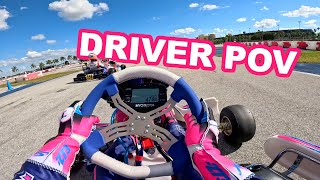 PROFESSIONAL KARTING DRIVER POV (NEW TIRE RUN)