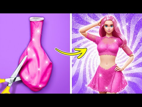 UNREAL Barbie Doll Makeover! Doll Makeover With Hacks You Don't Know Exist