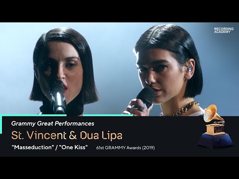 St. Vincent & Dua Lipa Perform A Genre-Defying Mashup In 2019 | GRAMMY Great Performances