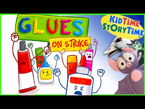 Glues on STRIKE - Funny read aloud - Back to school