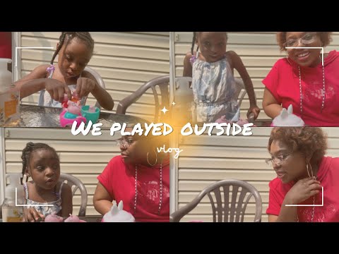 We played outside + what happened to my dog #vlog