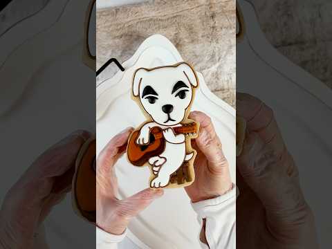 A cookie in honor of K. K. Slider and his epic musical performances.🎶 #freegame