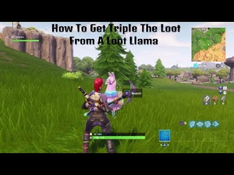 How to do the new Llama glitch - Fortnite battle royale