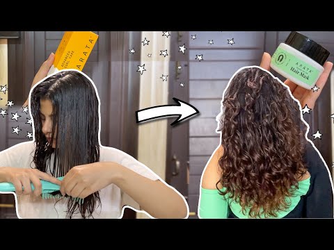 Reviving back my dry and damaged curly hair | Natural Curly Hair | Asmi Pahwa