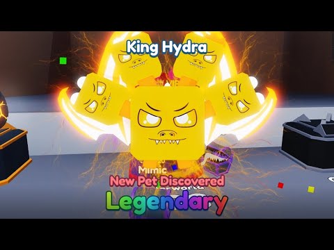 I hatched 0.005% LEGENDARY PET in Mining Simulator 2 (Roblox)