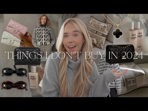 The Luxury Items I DON'T BUY Anymore In 2024 | The No-Buy List