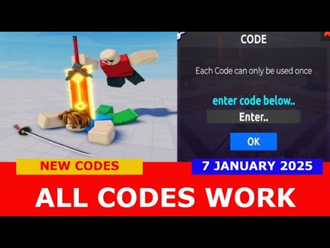 *NEW CODES JANUARY 7, 2025* [Ranked] DUEL Warriors ROBLOX | ALL CODES