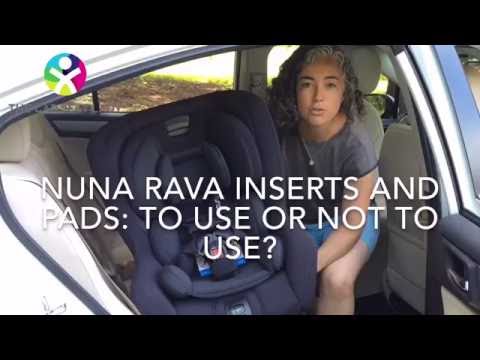 Nuna Rava pads & inserts - which to use, which to remove