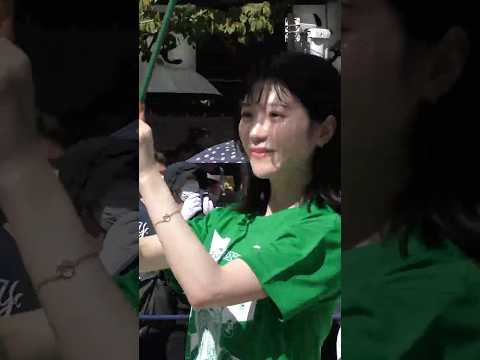 浜辺美波似キセキ美人【Asakusa Samba】Samba Carnival (東京散歩) #shorts