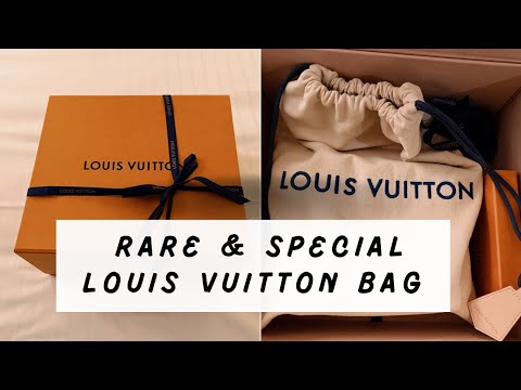 Rare and special Louis Vuitton bag unboxing! Hot item and limited LV bag!