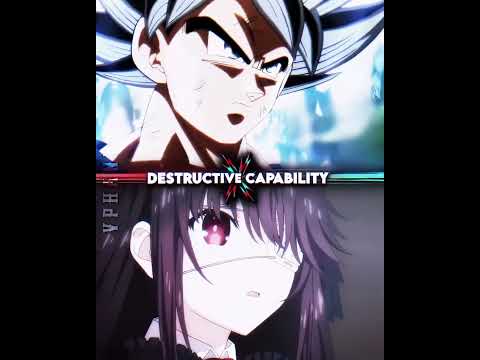 Goku VS Kurumi | #dragonball #datealive