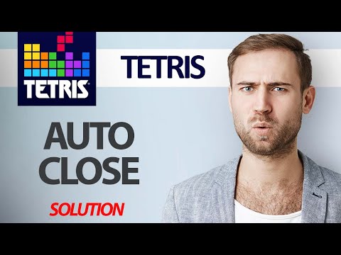 How To Fix Tetris Game App Auto Close | Step By Step