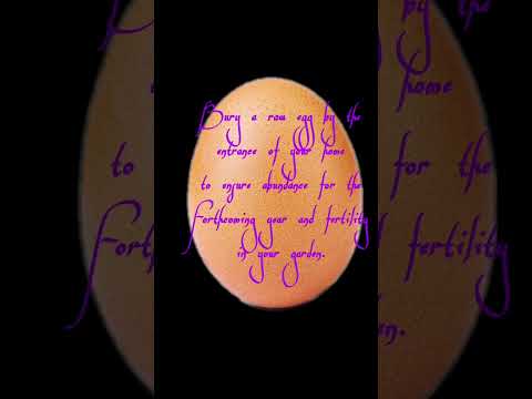 Raw Egg Spell #spells #witchy #wicca #wiccan #witch #abundance