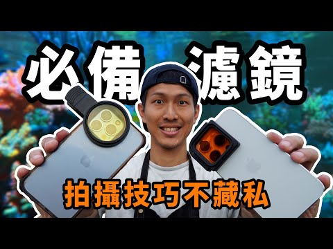 【藍箱水族】手機拍海水缸「必備」三種好用濾鏡！教你拍出珊瑚美照！(CC) Filters and tips for your phone taking good Reef tank pictures!