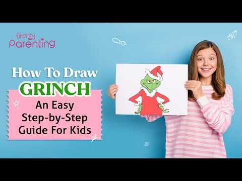 How To Draw the Grinch | Grinch Drawing | Christmas Drawing