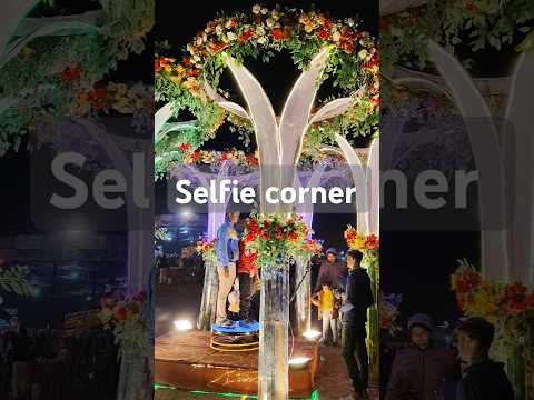 Selfie corner dooars utsav in Alipurduar