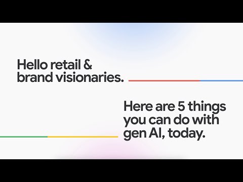 How retail companies can grow using generative AI