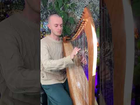 Soothing Heart & Mind🌿- Celtic Harp Music For Peace & Relaxation - Mini Meditation #shorts