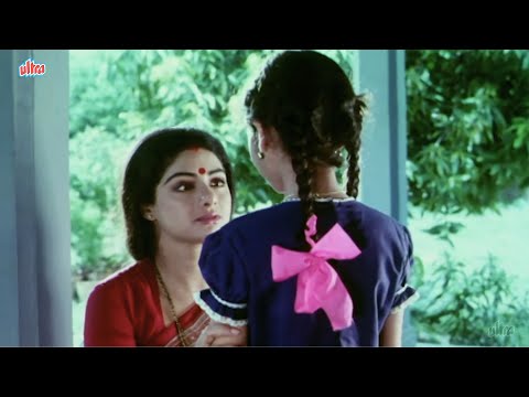 Bachpan Me Tum Chodke Gayi To Ab Kyu Aayi Ho - Sridevi Emotaional Suhaagan Movie Scene 8