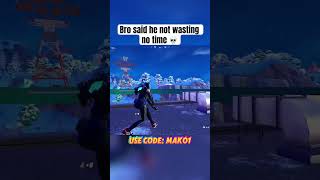 Bro said not today #fortnite #subscribe #gaming #funny #epicpartner #shorts #winterfest #christmas