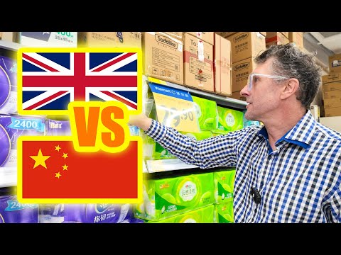 China VS UK Supermarket Prices - Truly Shocking