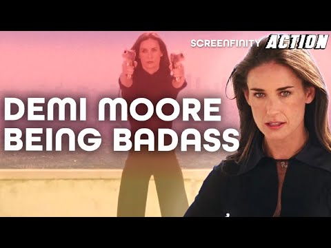 Demi Moore being iconic for 10 minutes straight in Charlie's Angels: Full Throttle