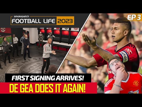 [TTB] MASTER LEAGUE EP3 - FIRST SIGNING ARRIVES, DE GEA MAKES A BLUNDER, & MORE! [FOOTBALL LIFE 23]