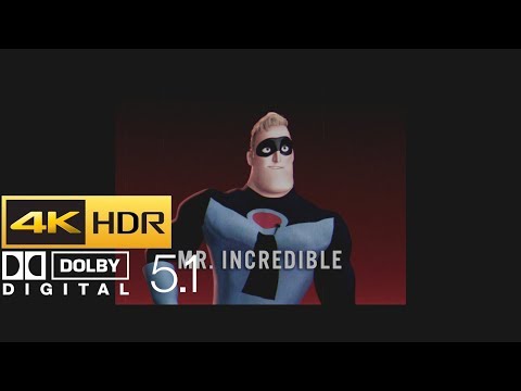 The Incredibles - Interview Scene (HDR - 4K - 5.1)