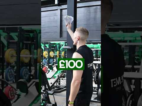 Lift 100kg Dumbbell, Win £100