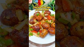 Chicken Sizzling Gola Kabab #shorts #recipe #eidspecial