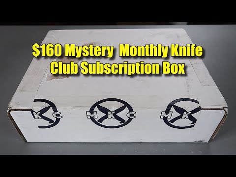 I Bought $160 Mystery Box From Monthly Knife Club Subscription Box