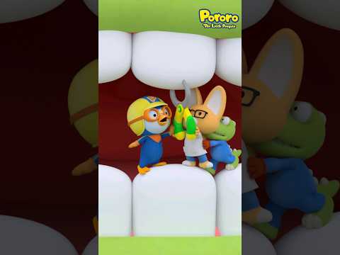 Loose Tooth Song | My tooth is loose! #pororo #shorts #toothless