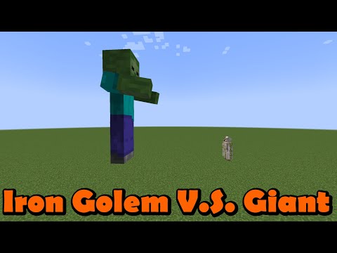 Iron Golem vs Giant