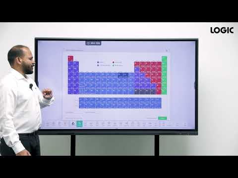 Logic Interactive Displays - FX Series | Explore Interactive Periodic Table on Note Pro Whiteboard