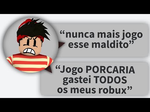 as pessoas estão ficando irritadas com o roblox