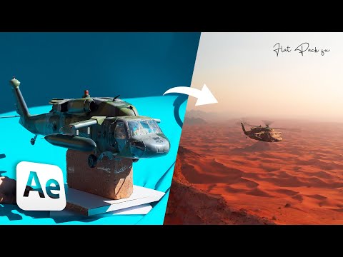 REALISTIC Helicopter Transition // After Effects 2021