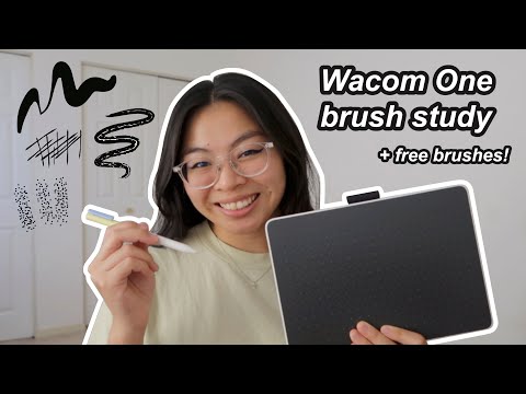 Illustrator Brush Study 🖌 | Wacom One