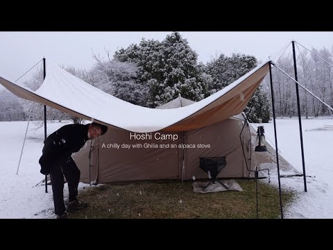 【北海道キャンプ】4月なのに雪…【夫婦キャンプ】