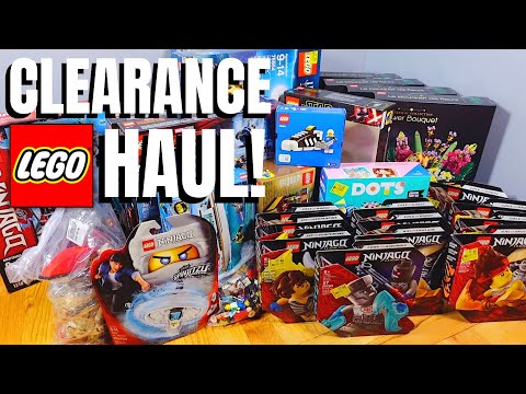 CLEARANCE LEGO HAUL! (July 2021) - Star Wars, Harry Potter, Ninjago, & more!