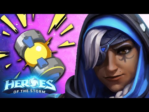 Ana's Biotic Grenade Makes Anyone Vulnerable | Ana Heroes of the Storm Gameplay