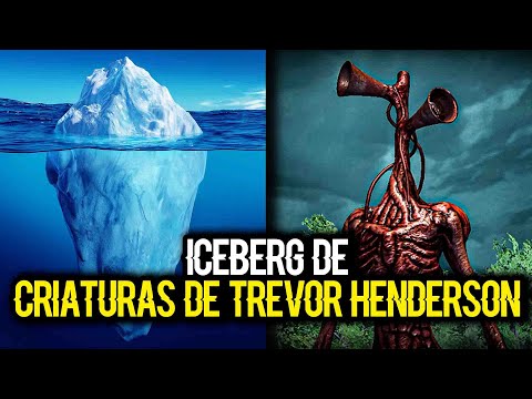 Iceberg de Criaturas de Trevor Henderson Completo