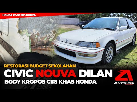 Honda Civic Nouva SH3 Restorasi Budget Anak Sekolahan Harus Detail - Belkote HS2100